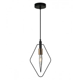 CLA-Contour: Interior Black Wire Pendant Lights